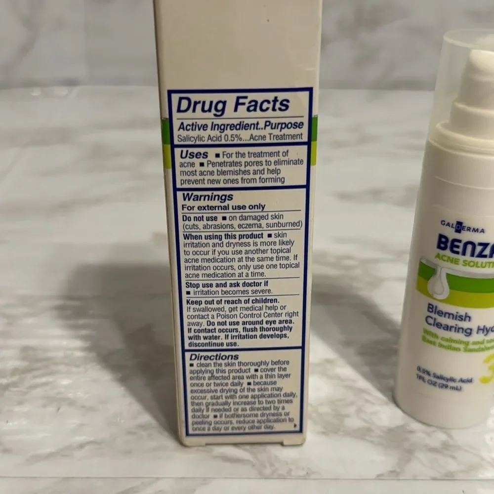 Benzac acne solutions‎ blemish clearing hydrator step 3